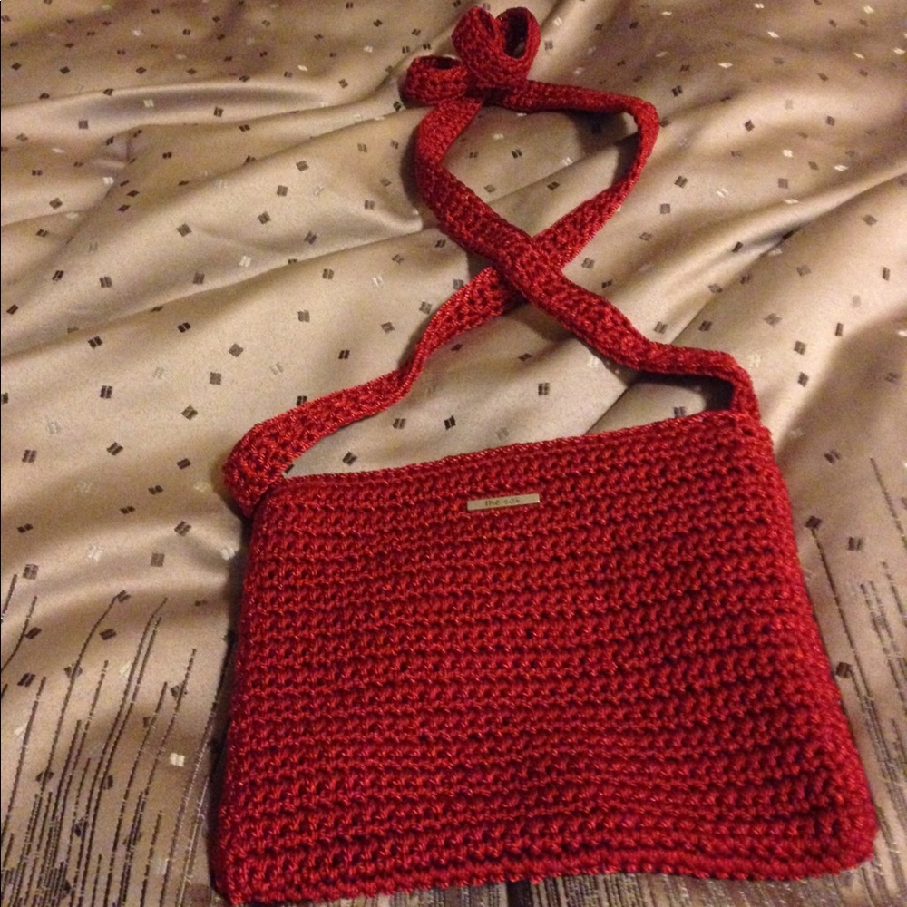 Burgundy Over The Shoulder Crossbody Bag